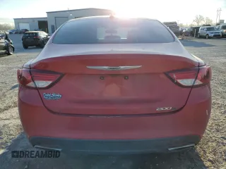 2016 Chrysler 200 S with VIN 1C3CCCBB4GN179228, listed as a Copart auction lot 48782305 with 125,501 mi miles and Salvage Title. Bid and sale history available at carsss.com. Image 6.