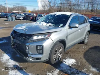 2020 Mitsubishi Outlander Sport SE 2.0 with VIN JA4AP4AU7LU028801, listed as a IAAI auction lot 41138636 with 105,709 mi miles. Bid and sale history available at carsss.com. Image 19.
