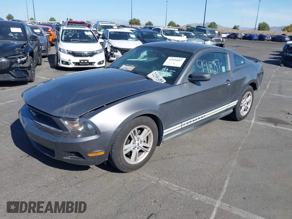 2012 Ford Mustang V6 Premium with VIN 1ZVBP8AM8C5265077, listed as a IAAI auction lot 41899887 with 139,915 mi miles. Bid and sale history available at carsss.com. Image 2.