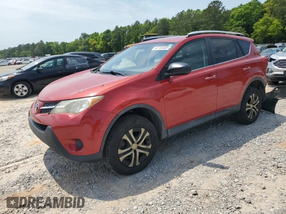 2014 Toyota RAV4 LE with VIN 2T3ZFREV3EW077740, listed as a Copart auction lot 52733495 with 178,548 mi miles and Salvage title. Bid and sale history available at DreamBid. Image 1.