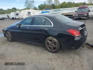 2019 Mercedes-Benz C 300 with VIN 55SWF8EBXKU306577, listed as a Copart auction lot 72605654 with 83,157 mi miles and Salvage Title. Bid and sale history available at carsss.com. Image 2.