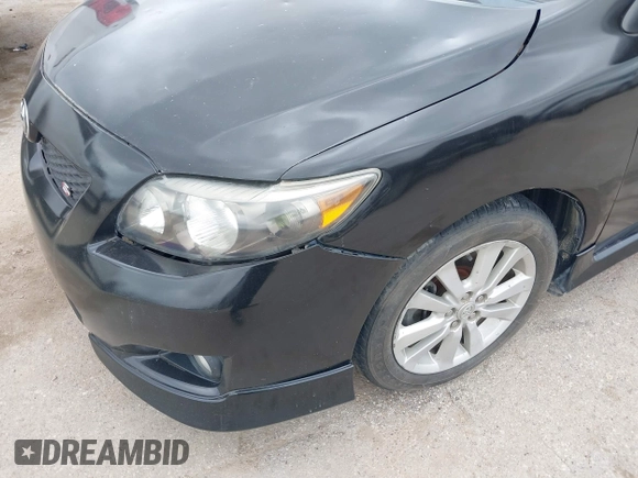 2010 Toyota Corolla with VIN 2T1BU4EE3AC527238, listed as a IAAI auction lot 41970709 with 117,945 mi miles. Bid and sale history available at carsss.com. Image 6.