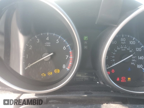 2012 Mazda 3 i Touring with VIN JM1BL1V83C1581108, listed as a Copart auction lot 55108215 with 170,001 mi miles and Salvage title. Bid and sale history available at DreamBid. Image 9.