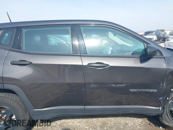 2018 Jeep Compass Sport with VIN 3C4NJDAB2JT136225, listed as a IAAI auction lot 42279668 with 145,967 mi miles and . Bid and sale history available at DreamBid. Image 14.