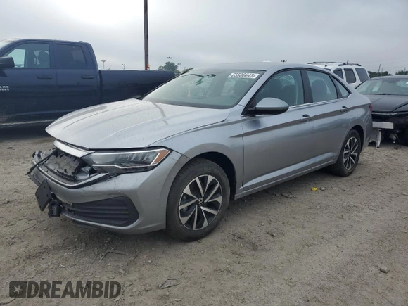 2024 Volkswagen Jetta S with VIN 3VW5M7BU7RM091813, listed as a Copart auction lot 65506645 with 18,901 mi miles and Non repairable. Bid and sale history available at DreamBid. Image 1.