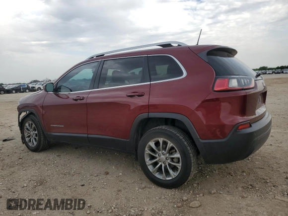 2020 Jeep Cherokee Altitude with VIN 1C4PJLLB4LD581137, listed as a Copart auction lot 55082395 with 63,685 mi miles and Salvage title. Bid and sale history available at DreamBid. Image 2.