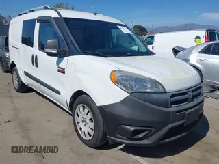 2015 Ram ProMaster City Cargo Tradesman with VIN ZFBERFAT2F6A01878, listed as a IAAI auction lot 42677103 with 86,137 mi miles and . Bid and sale history available at DreamBid. Image 1.