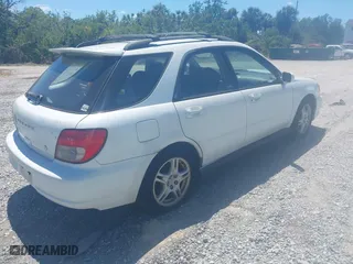 2003 Subaru Impreza Wagon WRX with VIN JF1GG29623H803854, listed as a IAAI auction lot 42035621 with 147,344 mi miles. Bid and sale history available at carsss.com. Image 4.