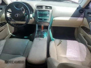 2011 Lexus IS 250 with VIN JTHCF5C20B5048141, listed as a Copart auction lot 56242515 with Not provided miles and Salvage title. Bid and sale history available at DreamBid. Image 8.