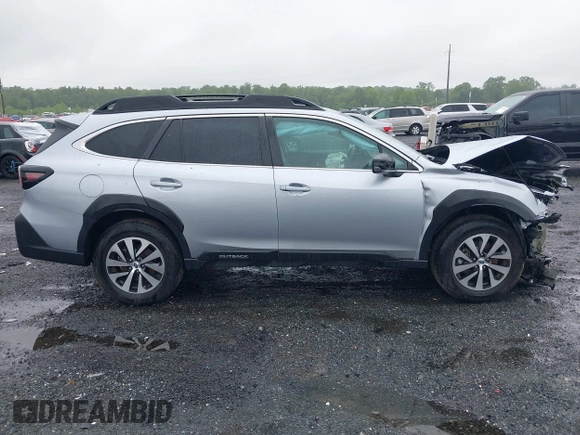 2024 Subaru Outback Premium with VIN 4S4BTAFC5R3138857, listed as a IAAI auction lot 42323614 with 4,878 mi miles and . Bid and sale history available at DreamBid. Image 14.