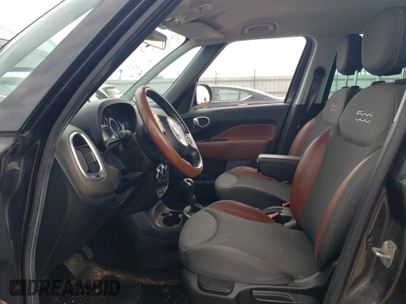 2014 FIAT 500L Trekking with VIN ZFBCFADH5EZ012622, listed as a Copart auction lot 69308994 with 0 mi miles and Salvage Title. Bid and sale history available at carsss.com. Image 7.