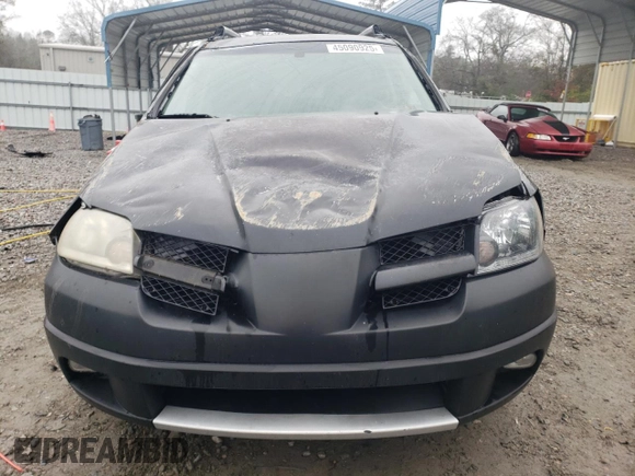 2004 Mitsubishi Outlander SE with VIN JA4LX41F04U057357, listed as a Copart auction lot 45090925 with 260,485 mi miles and Salvage Title. Bid and sale history available at carsss.com. Image 5.