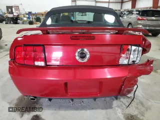2008 Ford Mustang GT Deluxe with VIN 1ZVHT85HX85185712, listed as a Copart auction lot 52283715 with 136,630 mi miles and Salvage Title. Bid and sale history available at DreamBid. Image 6.