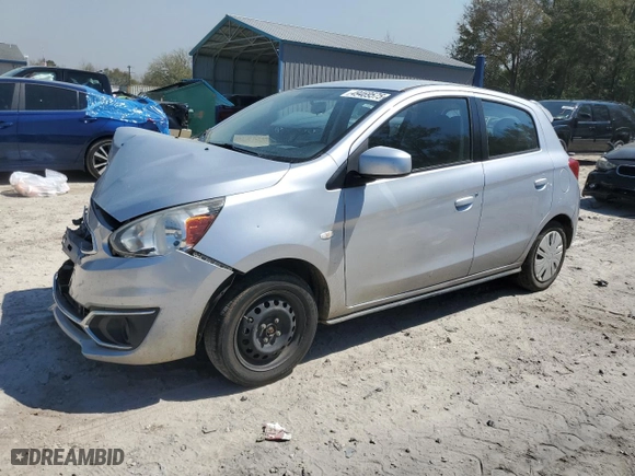 2020 Mitsubishi Mirage ES with VIN ML32A3HJ9LH009096, listed as a Copart auction lot 49469575 with 64,182 mi miles and Salvage Title. Bid and sale history available at carsss.com. Image 1.