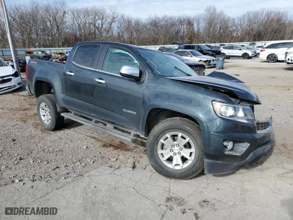 2018 Chevrolet Colorado 4WD LT with VIN 1GCGTCEN4J1149406, listed as a Copart auction lot 88979125 with 0 mi miles and Salvage Title. Bid and sale history available at carsss.com. Image 4.