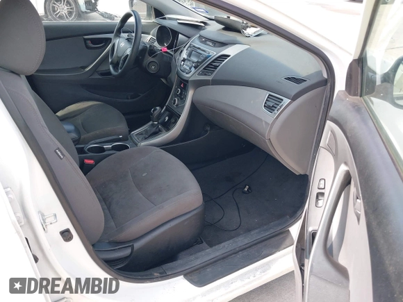 2014 Hyundai Elantra SE with VIN 5NPDH4AE9EH516928, listed as a IAAI auction lot 42068097 with 156,427 mi miles and . Bid and sale history available at DreamBid. Image 5.