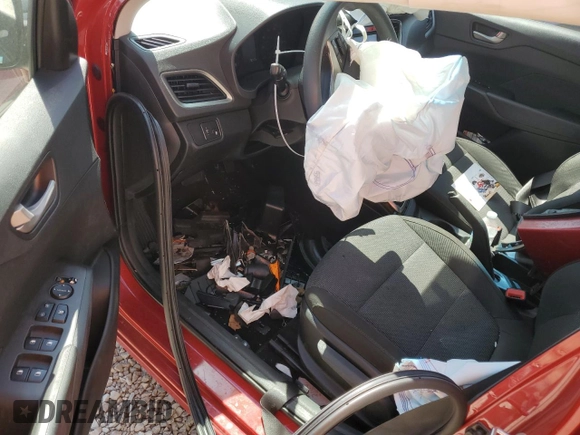 2018 Hyundai Accent SEL with VIN 3KPC24A36JE027154, listed as a Copart auction lot 71101934 with 76,717 mi miles and Salvage Title. Bid and sale history available at carsss.com. Image 8.