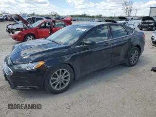 2017 Ford Fusion SE with VIN 3FA6P0H71HR322123, listed as a Copart auction lot 52560725 with 147,225 mi miles and Salvage title. Bid and sale history available at DreamBid. Image 1.