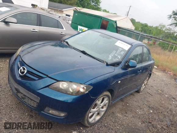 2007 Mazda 3 s Touring with VIN JM1BK323171682628, listed as a IAAI auction lot 42084597 with 172,047 mi miles. Bid and sale history available at carsss.com. Image 2.