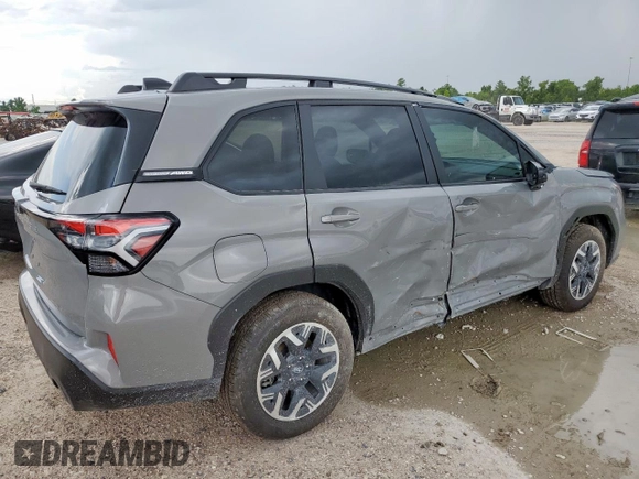 2025 Subaru Forester Premium с VIN JF2SLDBC0SH521532, выставлен на аукционе Copart как лот 61059815 с пробегом 2 133 миль миль и Списание • Salvage title. История ставок и продаж доступна на DreamBid. Изображение 3.