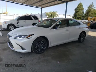2022 Lexus ES 300h with VIN 58ADA1C12NU021767, listed as a Copart auction lot 62012035 with 19,668 mi miles and Salvage title. Bid and sale history available at DreamBid. Image 1.