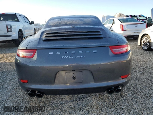 2016 Porsche 911 Carrera with VIN WP0CA2A91GS141127, listed as a Copart auction lot 74041614 with Not Provided miles and Non Repairable. Bid and sale history available at carsss.com. Image 6.