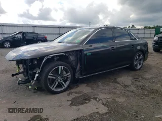 2018 Audi A4 Premium Plus with VIN WAUENAF46JA136553, listed as a Copart auction lot 63595885 with 83,161 mi miles and Salvage title. Bid and sale history available at DreamBid. Image 1.