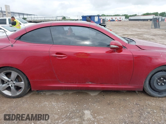 2011 Lexus IS 250 C with VIN JTHFF2C26B2514815, listed as a IAAI auction lot 42465891 with 186,673 mi miles and . Bid and sale history available at DreamBid. Image 13.