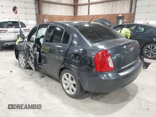 2008 Hyundai Accent GLS with VIN KMHCN46C78U212384, listed as a IAAI auction lot 41596092 with 178,562 mi miles. Bid and sale history available at carsss.com. Image 3.