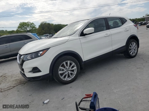 2021 Nissan Rogue Sport S with VIN JN1BJ1AV2MW319024, listed as a Copart auction lot 53798925 with 73,810 mi miles and Clean Title. Bid and sale history available at carsss.com. Image 1.