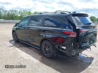 2025 Toyota Sienna XSE z VIN 5TDCSKFCXSS156213, wystawiony jako IAAI lot #42323480 z przebiegiem 10 011 mil mil oraz . Historia ofert i sprzedaży dostępna na DreamBid. Obrazek 3.