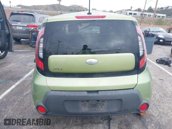 2014 Kia Soul + with VIN KNDJP3A55E7039225, listed as a IAAI auction lot 41770460 with 91,536 mi miles. Bid and sale history available at carsss.com. Image 15.