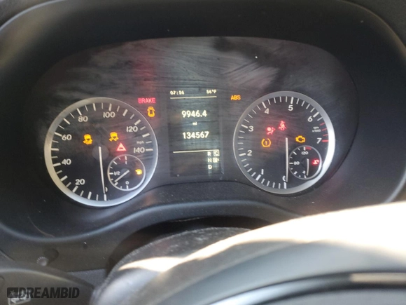 2016 Mercedes-Benz Metris Passenger Van with VIN WD4PG2EE5G3165311, listed as a Copart auction lot 43969005 with NaN miles and Salvage Title. Bid and sale history available at carsss.com. Image 9.