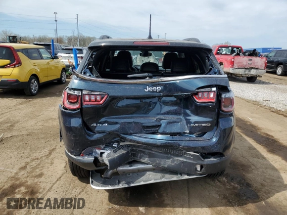2024 Jeep Compass Limited with VIN 3C4NJDCN5RT160022, listed as a Copart auction lot 54231975 with 8,848 mi miles and Salvage title. Bid and sale history available at DreamBid. Image 6.