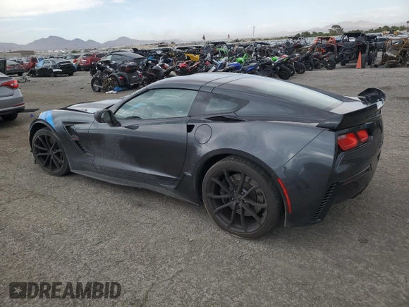 2017 Chevrolet Corvette with VIN 1G1Y12D78H5300542, listed as a Copart auction lot 63429825 with 77,784 mi miles and Salvage title. Bid and sale history available at DreamBid. Image 2.
