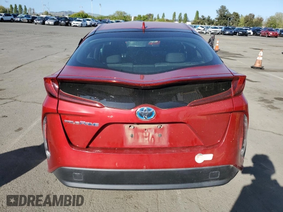 2017 Toyota Prius Plus with VIN JTDKARFP0H3002792, listed as a Copart auction lot 52914575 with 123,364 mi miles and Salvage Title. Bid and sale history available at DreamBid. Image 6.
