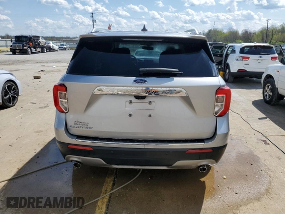 2021 Ford Explorer Limited z VIN 1FMSK7FH4MGB06047, wystawiony jako Copart lot #52697025 z przebiegiem 96 542 mil mil oraz Szkoda całkowita • Salvage title. Historia ofert i sprzedaży dostępna na DreamBid. Obrazek 6.