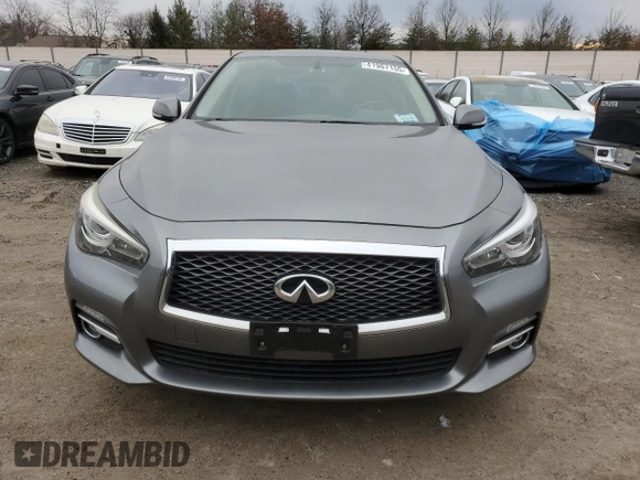 2016 Infiniti Q50 3.0t Premium with VIN JN1EV7AR6GM341826, listed as a Copart auction lot 41967155 with 71,858 mi miles and Salvage Title. Bid and sale history available at carsss.com. Image 5.