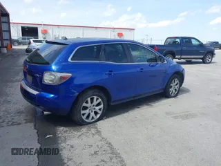 2007 Mazda CX-7 Sport with VIN JM3ER293370157768, listed as a IAAI auction lot 41924682 with 123,391 mi miles. Bid and sale history available at carsss.com. Image 4.