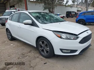 2016 Ford Focus SE with VIN 1FADP3KE8GL331379, listed as a IAAI auction lot 42111348 with 66,130 mi miles and . Bid and sale history available at carsss.com. Image 1.
