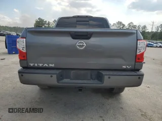 2018 Nissan Titan SV with VIN 1N6AA1E65JN509510, listed as a Copart auction lot 52459525 with 65,164 mi miles and Salvage Title. Bid and sale history available at carsss.com. Image 6.