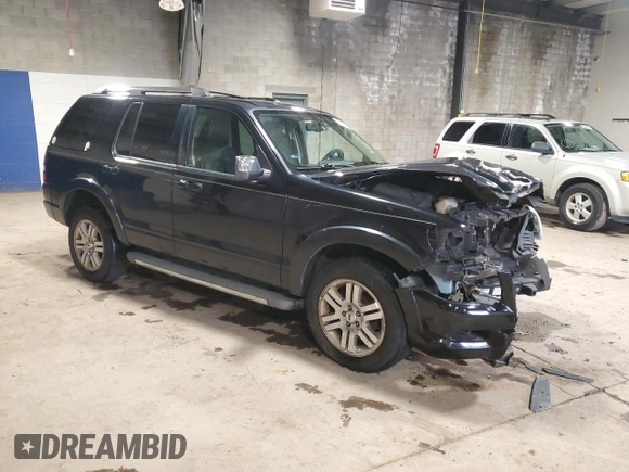 2010 Ford Explorer Limited with VIN 1FMEU7F81AUA85646, listed as a Copart auction lot 85372824 with 116,386 mi miles and Salvage Title. Bid and sale history available at carsss.com. Image 4.