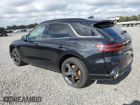 2022 Genesis GV70 2.5T with VIN KMUMADTB5NU034130, listed as a Copart auction lot 85629084 with 32,651 mi miles and Salvage Title. Bid and sale history available at DreamBid. Image 2.