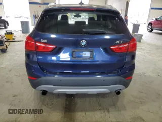 2017 BMW X1 xDrive28i with VIN WBXHT3C38H5F81270, listed as a Copart auction lot 49447865 with 185,048 mi miles and Clean Title. Bid and sale history available at carsss.com. Image 6.