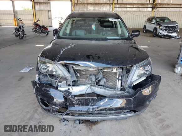 2018 Nissan Pathfinder SL with VIN 5N1DR2MN2JC634429, listed as a Copart auction lot 54954985 with 125,193 mi miles and Salvage title. Bid and sale history available at DreamBid. Image 5.