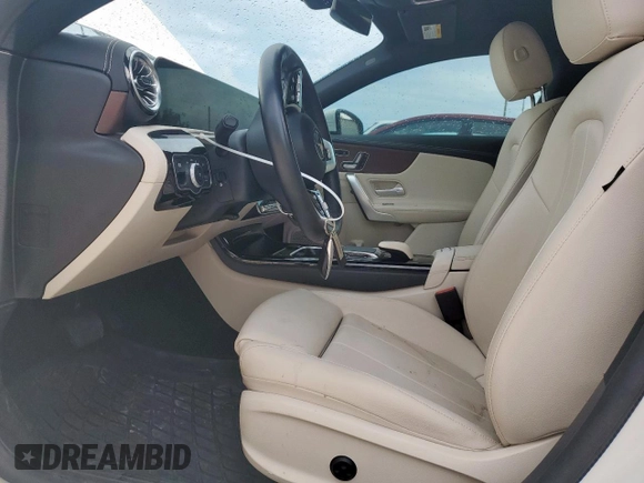 2023 Mercedes-Benz CLA 250 with VIN W1K5J4HB1PN412785, listed as a Copart auction lot 58172615 with 22,998 mi miles and Salvage title. Bid and sale history available at DreamBid. Image 7.