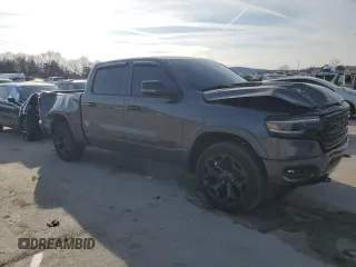 2024 Ram 1500 Limited с VIN 1C6SRFHT0RN109291, выставлен на аукционе Copart как лот 85306604 с пробегом 18 682 миль миль и Списание • Salvage title. История ставок и продаж доступна на DreamBid. Изображение 4.