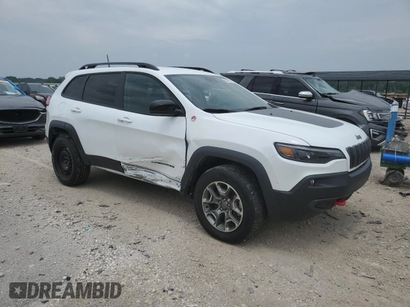 2022 Jeep Cherokee Trailhawk z VIN 1C4PJMBX2ND548837, wystawiony jako Copart lot #59042215 z przebiegiem 13 489 mil mil oraz Szkoda całkowita • Salvage title. Historia ofert i sprzedaży dostępna na DreamBid. Obrazek 4.