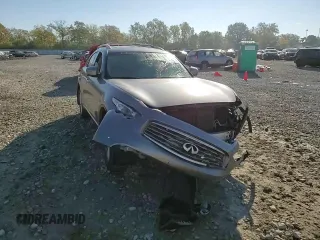 2009 Infiniti FX35 with VIN JNRAS18W69M158460, listed as a Copart auction lot 76367334 with 232,036 mi miles and Salvage Title. Bid and sale history available at carsss.com. Image 11.