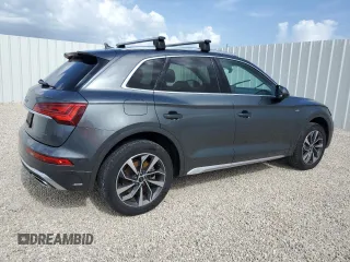2023 Audi Q5 S line Premium Plus with VIN WA1EAAFY9P2055044, listed as a Copart auction lot 63425165 with 58,805 mi miles and Clean title. Bid and sale history available at DreamBid. Image 3.